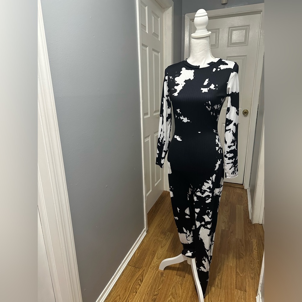 Black & White Jumpsuit